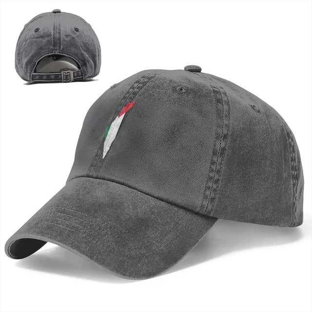 Flag of Palestine Map Cap