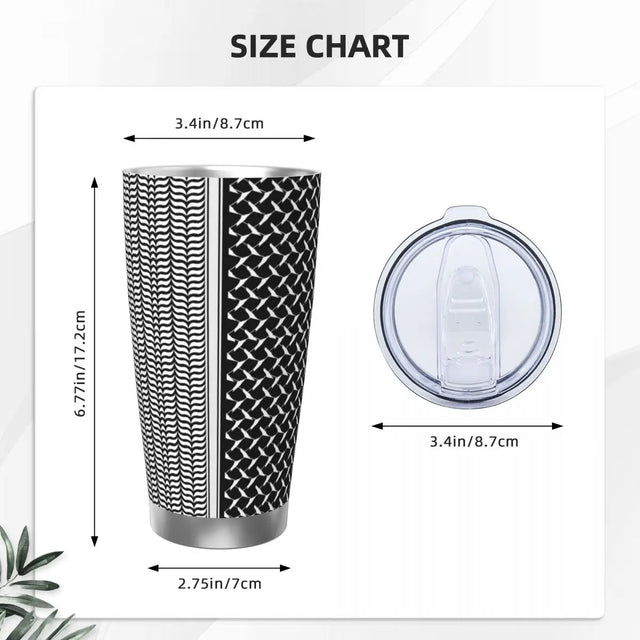 Palestinian Kuffiyeh in Different Patterns, 20oz