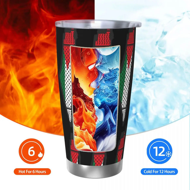 Palestine Flag Map, 20oz