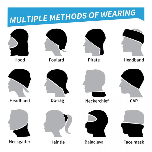 Red Shemagh Face Mask – Traditional Pattern Multifunctional Headwear
