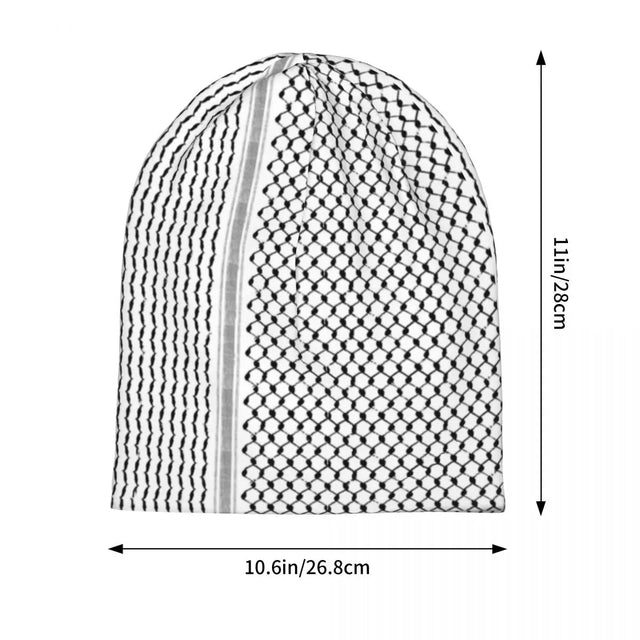 Palestine Kufiya Folk Beanie