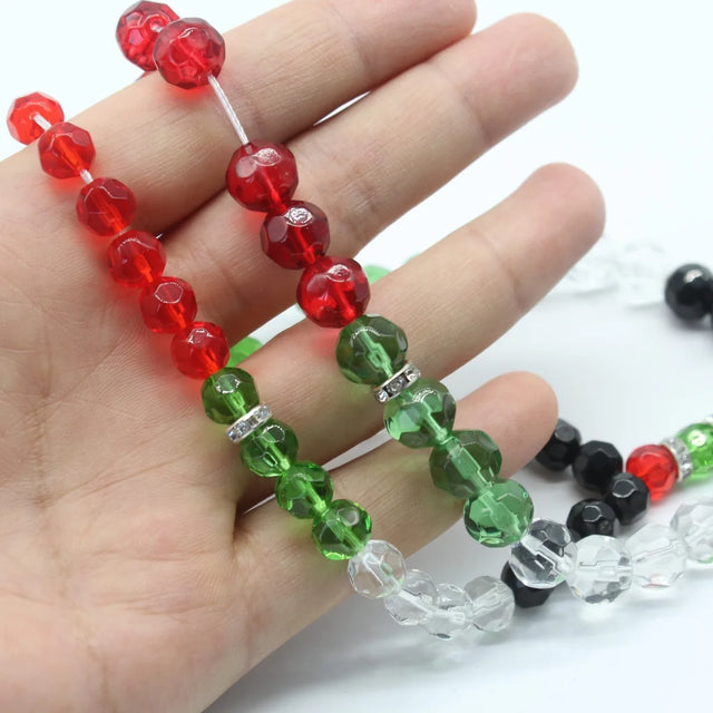 Palestinian Flag Prayer Beads Rosary (Masbaha)