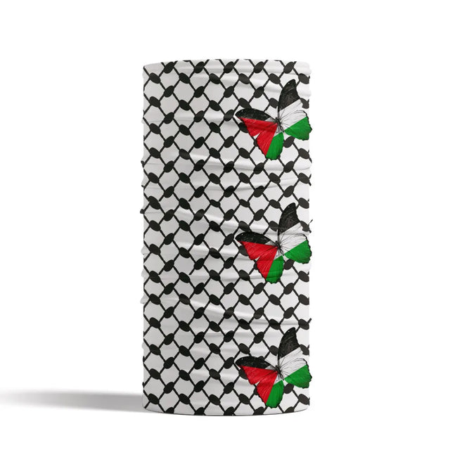 Palestine Butterfly Flag Face Mask โ Multifunctional Polyester Headwear