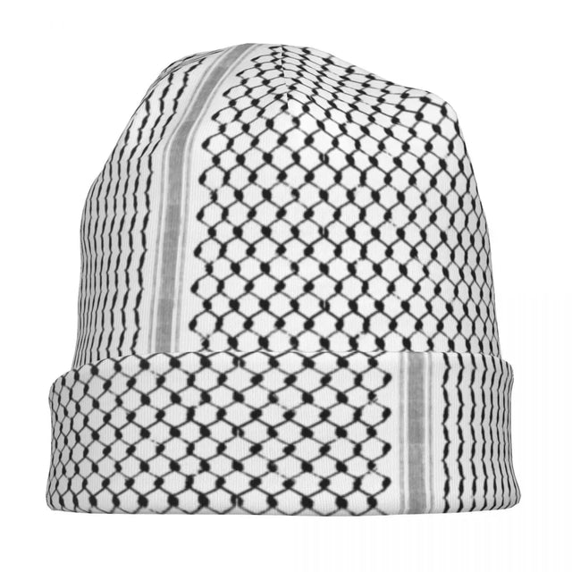 Palestine Kufiya Folk Beanie