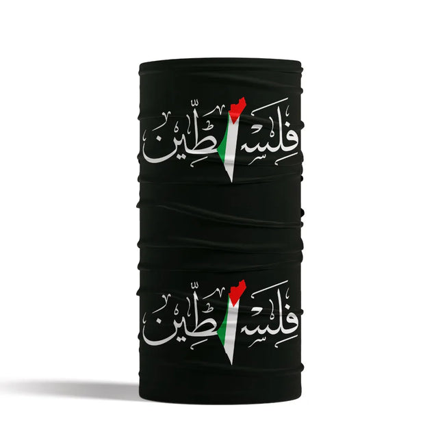 Palestine Arabic Letter Face Mask โ Multifunctional Polyester Headwear