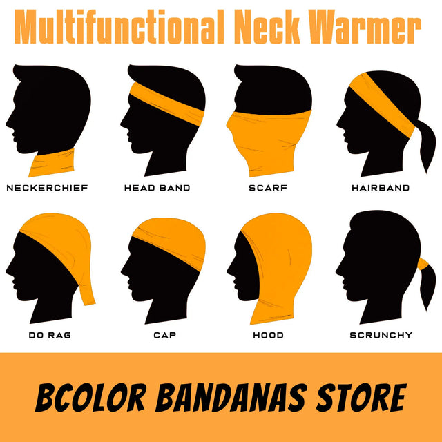 Palestinian Kufiya Face Mask – Multifunctional Folk Pattern Headwear