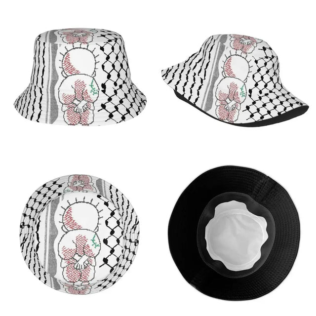 Kufiya Folk Bucket Hat