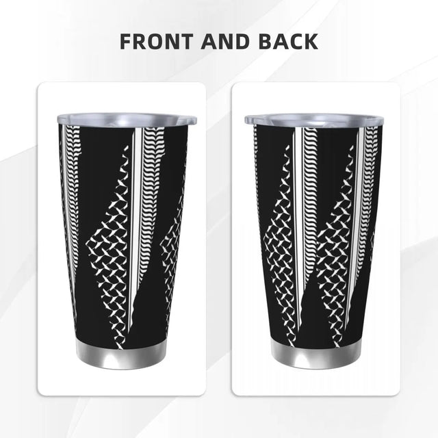 Palestinian Kuffiyeh Pattern, 20oz
