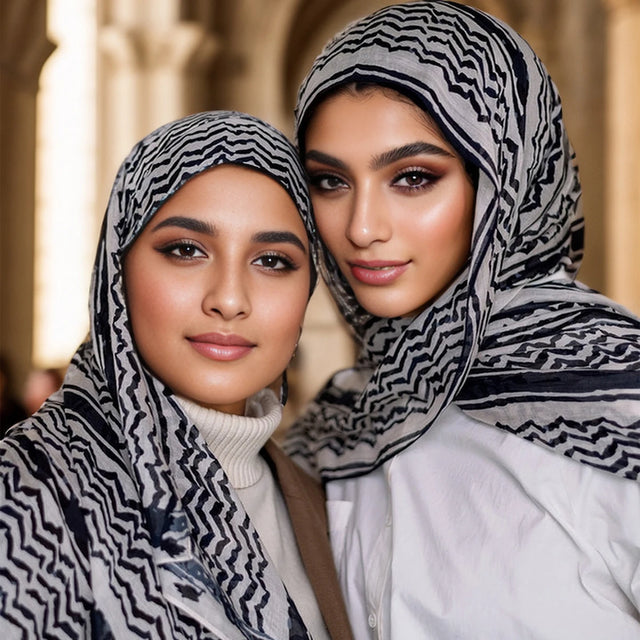 Palestine Keffiyeh Scarf for Women