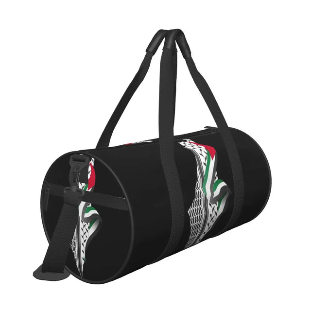 Palestinian Kuffiyeh with Flag