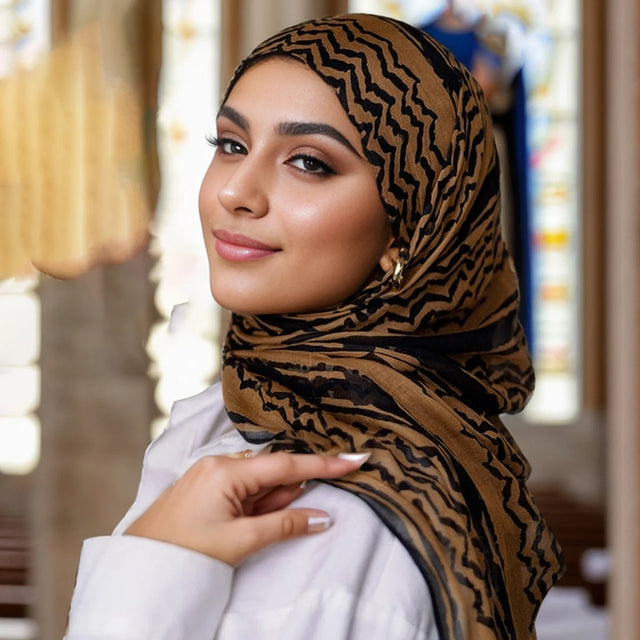 Palestine Keffiyeh Scarf for Women