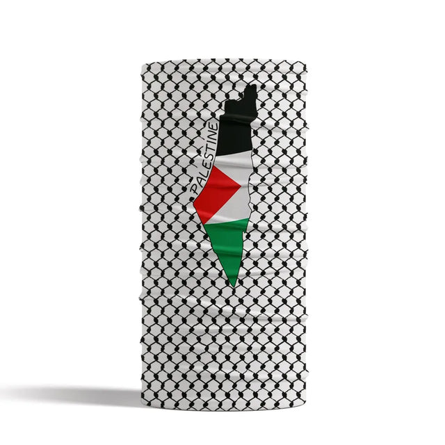 Palestine Flag Map