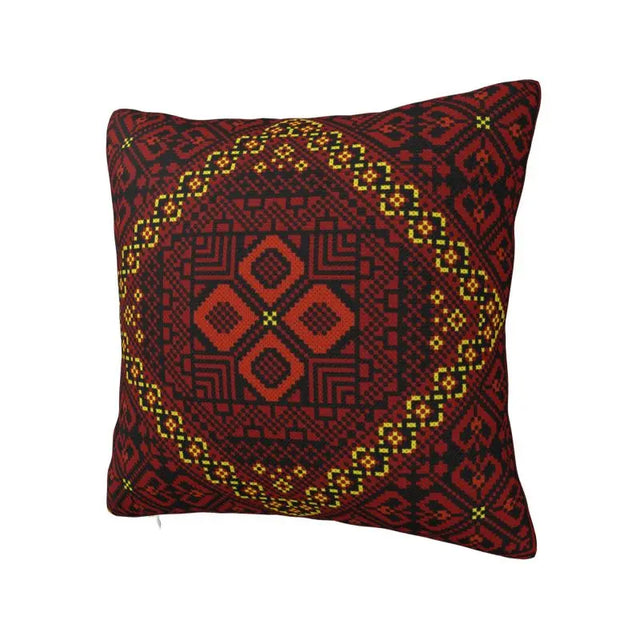 Traditional Palestinians Tatreez Cushion Cover
