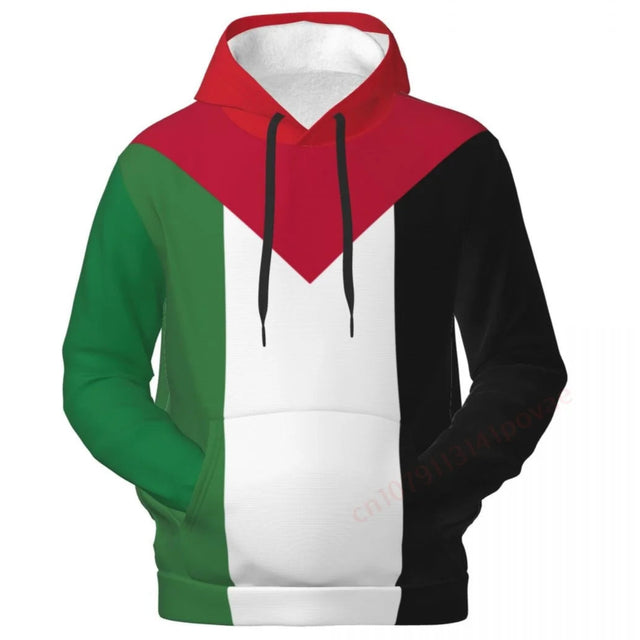 Palestine 3D Fleece Hoodie - Super Soft Unisex Sweatshirt with Pocket