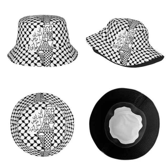 Kufiya Folk Bucket Hat