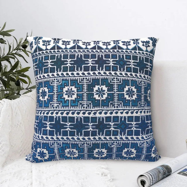 Traditional Palestinians Tatreez Cushion Cover
