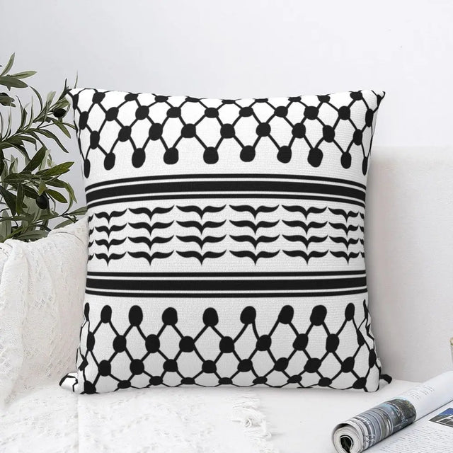 Traditional Palestinians Tatreez Cushion Cover