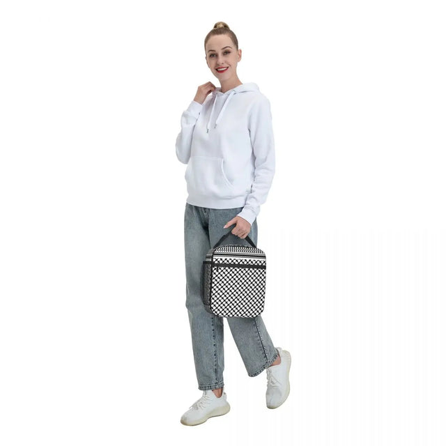 Black and White Kuffiyeh