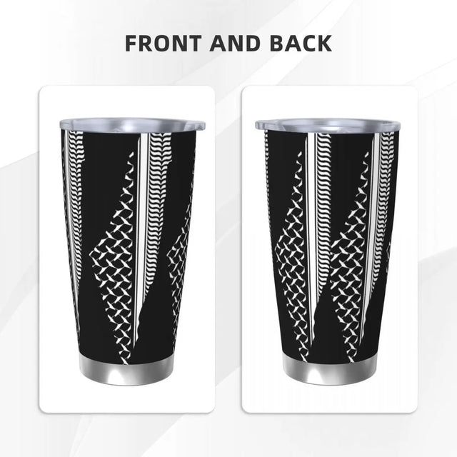 Palestine Map Pattern, 20oz