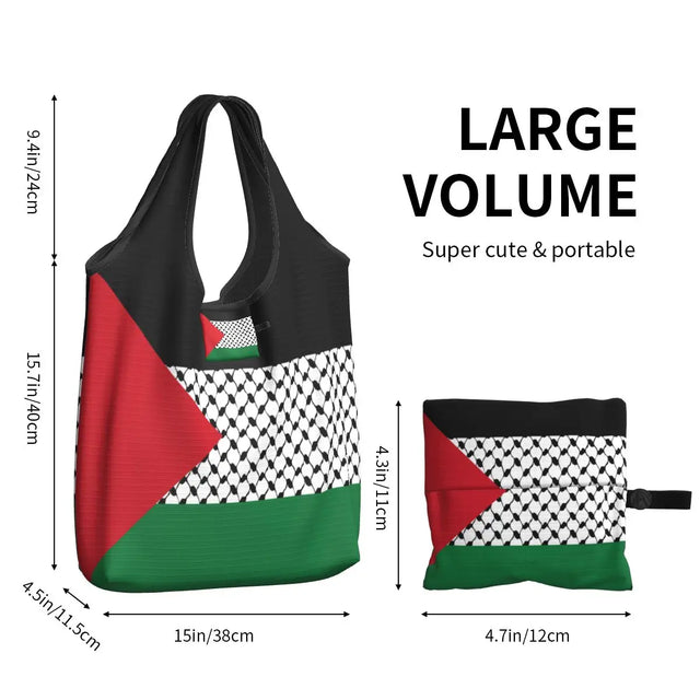 Palestine Map with Kufiya Pattern