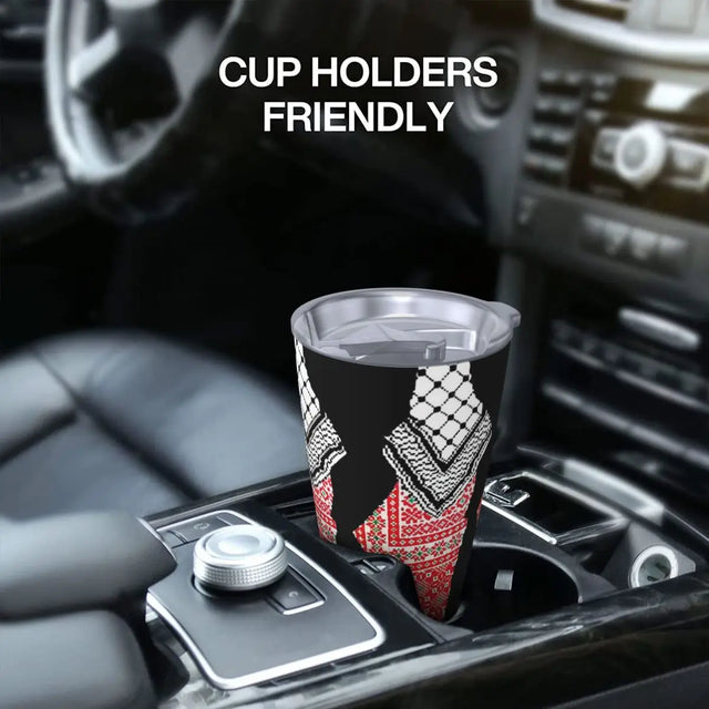 Palestinian Kuffiyeh Map, 20oz