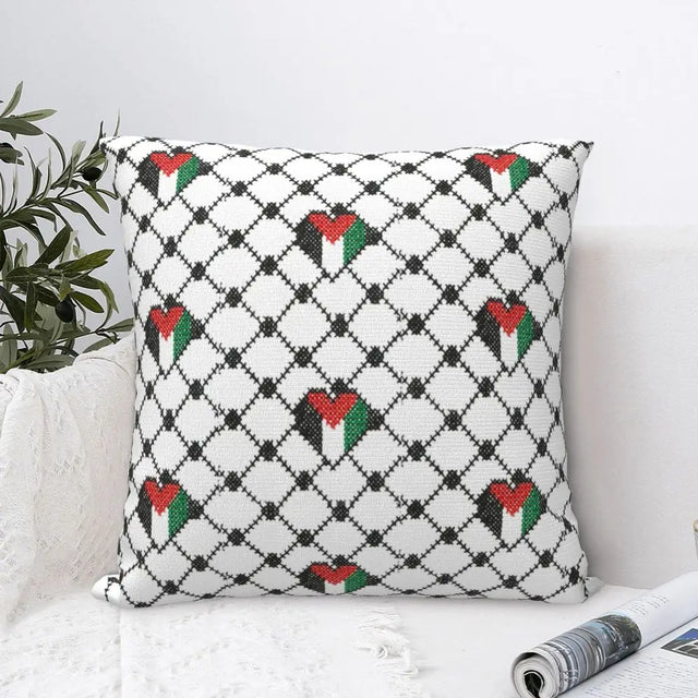 Traditional Palestinians Tatreez Cushion Cover
